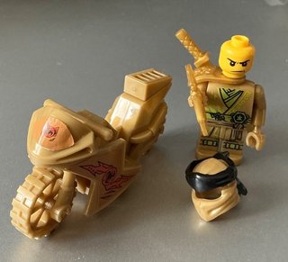 Minifigure Ninjago Zane moto DX (comp. LEGO)