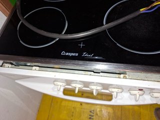 Horno con placa vitrocerámica Aspes Ideal