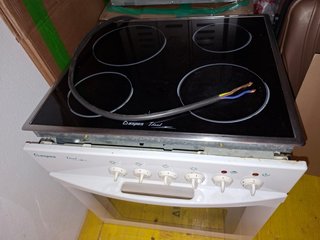 Horno con placa vitrocerámica Aspes Ideal
