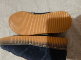 Zapatillas deportivas mujer azul y naranja