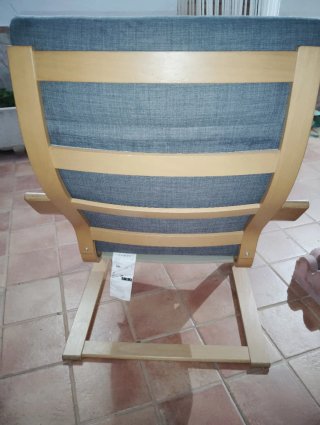Sillón POÄNG Ikea gris