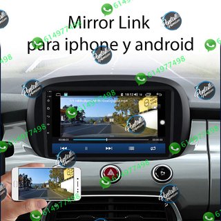 Radio Pantalla CARPLAY GPS USB para Fiat 500 X