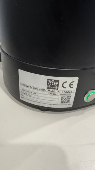 Molinillo de café profesional negro
