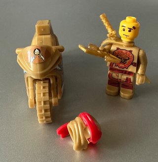 Minifigure Ninjago Kai moto DX (comp. LEGO)