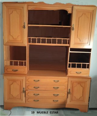 Mueble de salón madera