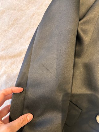 Blazer Negro Elegante Sabrina Scala Talla 44