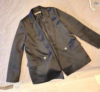 Blazer Negro Elegante Sabrina Scala Talla 44