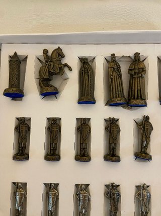 Piezas de ajedrez Isabel la Católica