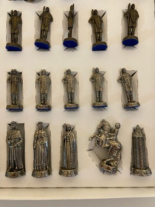 Piezas de ajedrez Isabel la Católica