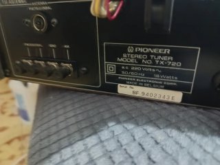 Sintonizzatore Stereo Pioneer TX-720