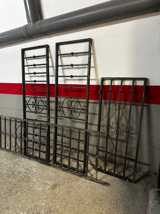2 Barandillas de hierro