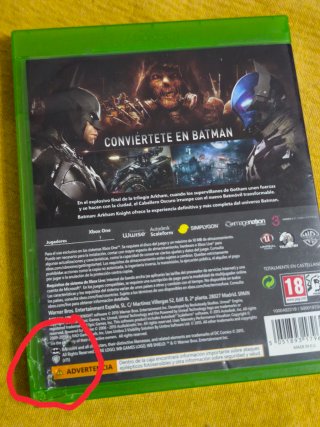 Batman Arkham Knight xbox one