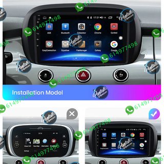 Radio Pantalla CARPLAY GPS USB para Fiat 500 X