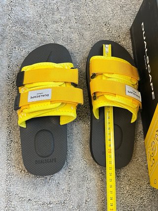 Ciabatte Dualscape Giallo/Nero Taglia 35/36
