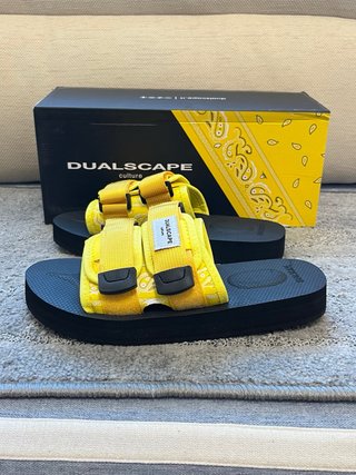 Ciabatte Dualscape Giallo/Nero Taglia 35/36