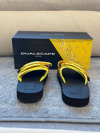 Ciabatte Dualscape Giallo/Nero Taglia 35/36