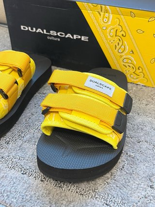Ciabatte Dualscape Giallo/Nero Taglia 35/36