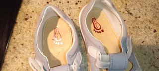 Sandalias NUEVAS Barefoot Cross Azul Piel Talla 34