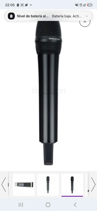 Micrófono Sennheiser EW-D 835-S Q1-6