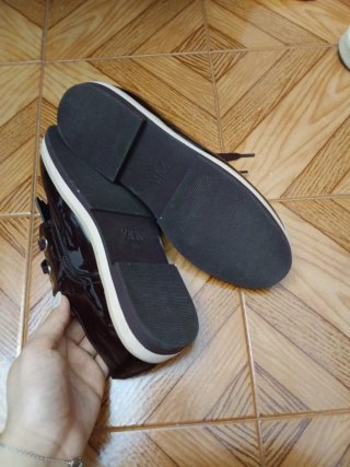 Zapatos Zara Marrones Charol