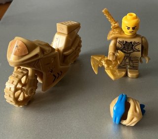 Minifigure Ninjago Jay moto DX (comp. LEGO)