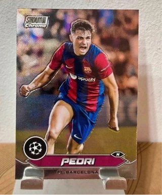 Pedri Topps Stadium Club Chrome FC Barcelona