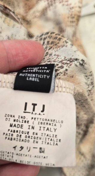 Camisa seda Gianfranco Ferre vintage