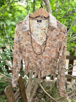 Camisa seda Gianfranco Ferre vintage
