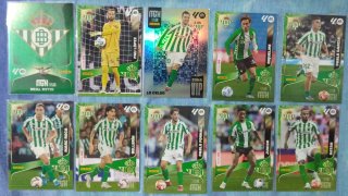 Lote cromos Real Betis MGH 2025/26