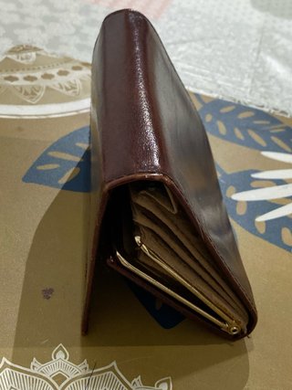 Cartera Loewe Marrón Piel