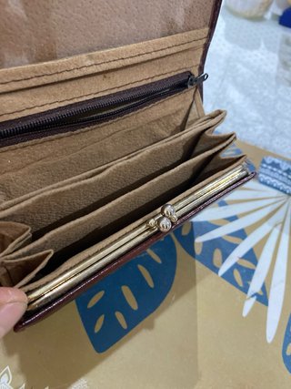Cartera Loewe Marrón Piel
