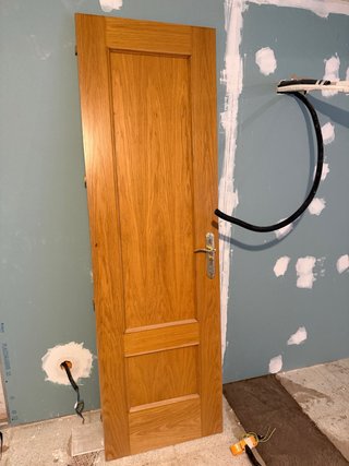 Puerta madera 62.5x203 izq.