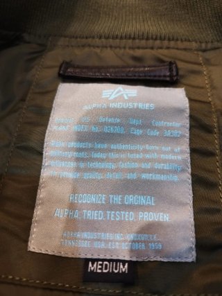 Chaqueta Bomber Alpha Industries Verde