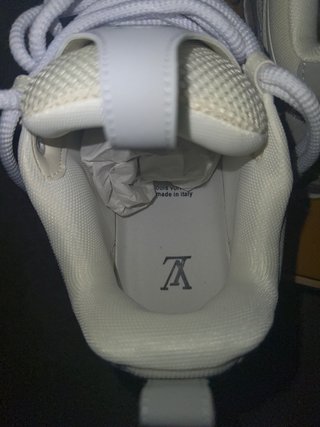 Scarpe Lv Skate Beige/Bianco