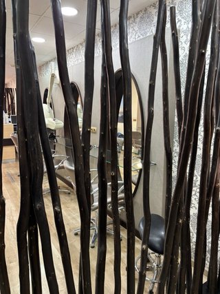 Separador de ambientes de ratán