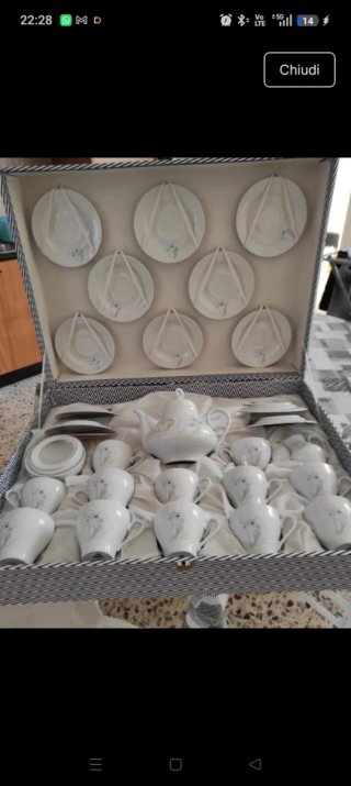 Servizio ceramica completo