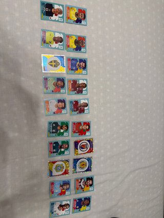 20 Cromos Mundial