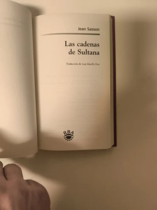 Las cadenas de Sultana. Jean Sasson.