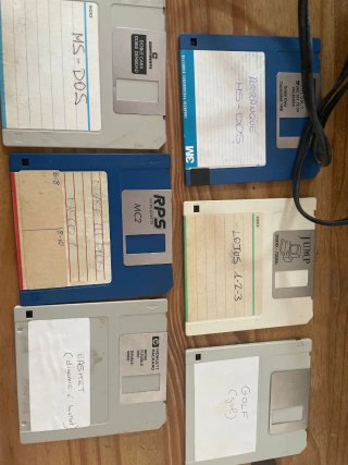 Amstrad PPC512 Ordenador Portátil Vintage