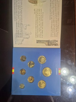 Cartera Monedas España 1999 Oficial