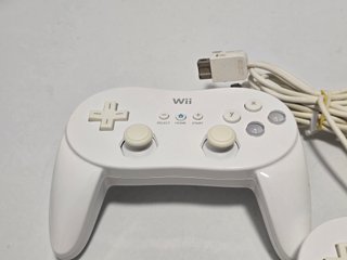 2 Nintendo Wii Oficial Mando Clasico Pro - Blanco