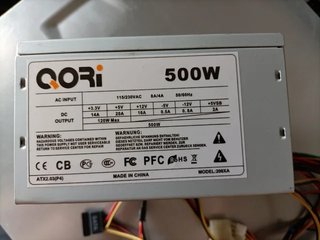 Fuente Alimentación QORI 500W ATX