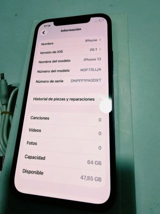 iPhone 12 Blu Batteria 82%