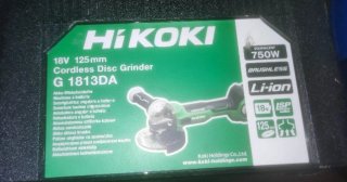 Radial 125mm hikoki a bateria