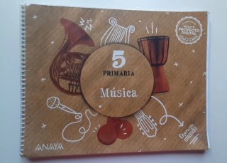 Lote de libros de texto de 5° de Primaria.