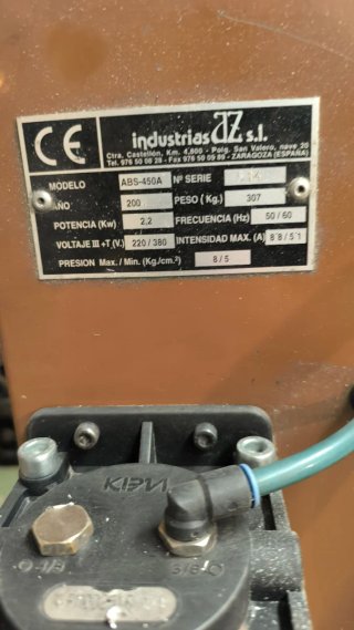 Tronzadora AZ abs-450-a