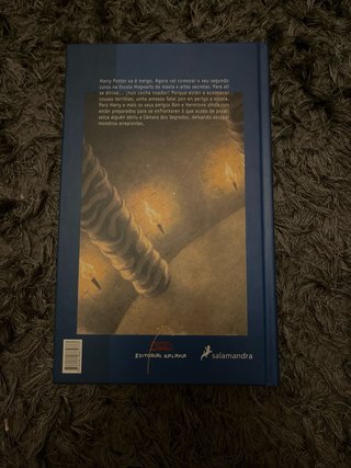 Libro “Harry Potter e a cámara dos segredos”