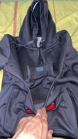 Sudadera Geographical Norway Negra