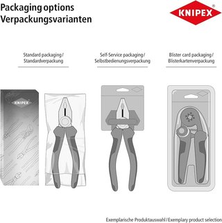 Knipex alicate para arandelas exteriores forjado