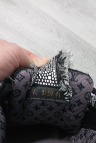 Scarpe Louis Vuitton Skate Nero